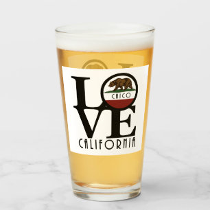 Verre LOVE Chico Californie