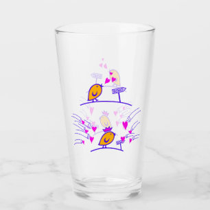 Verre LOVE ECHO - Comic Birds Tweetlercools 3