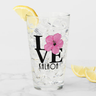 Verre LOVE Kalaoa Pink