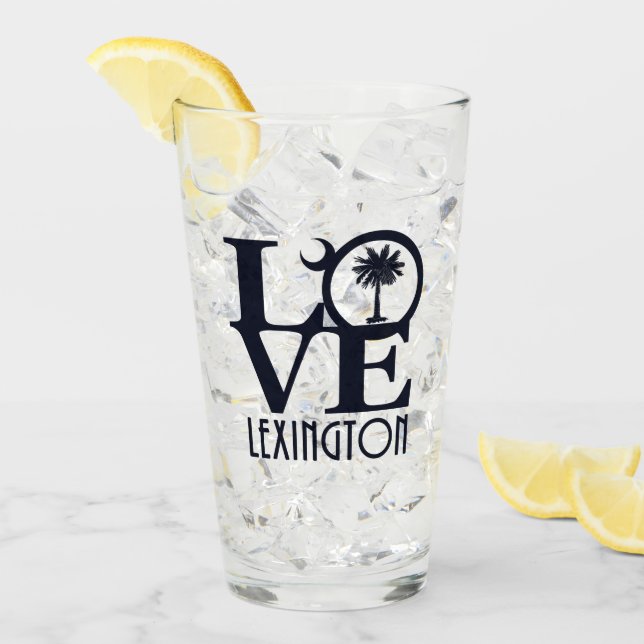 Verre LOVE Lexington SC (Devant glace)