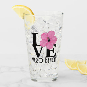 Verre LOVE Vero Beach Hibiscus