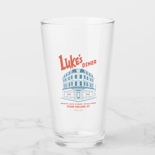Verre Luke’s Diner Stars Hollow Design (Devant)
