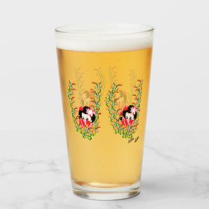 Verre Lunettes de bière : Regardez à l'intérieur