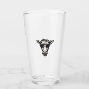 Verre Lunettes de soleil de vache cool dessin vectoriel