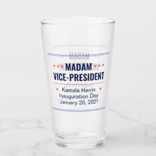 Verre Madame la Vice-présidente Kamala Harris Inaugurati