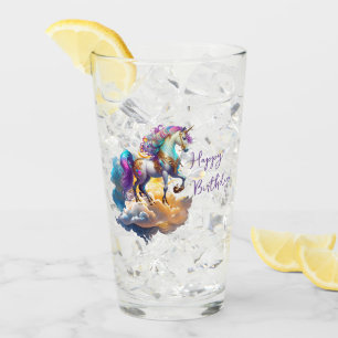 Verre Magique Unicorne Imaginaire nuages romance anniver