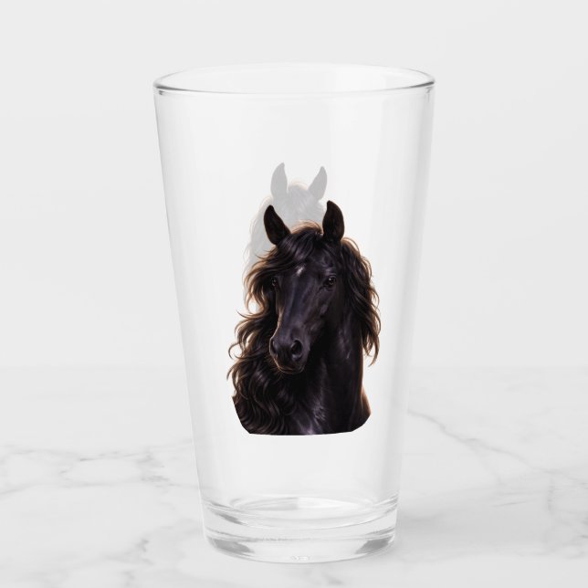 Verre Magnifique Étalon Noir (Devant)