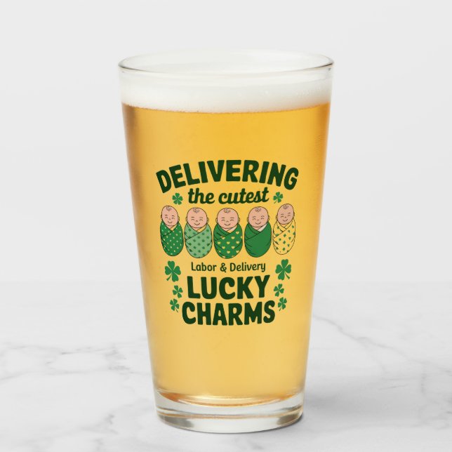 Verre Main-d'oeuvre et livraison Chance de charme Infirm (Devant (rempli))