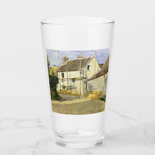 Verre Maison avec échafaudage (construction Vintage) (Devant)