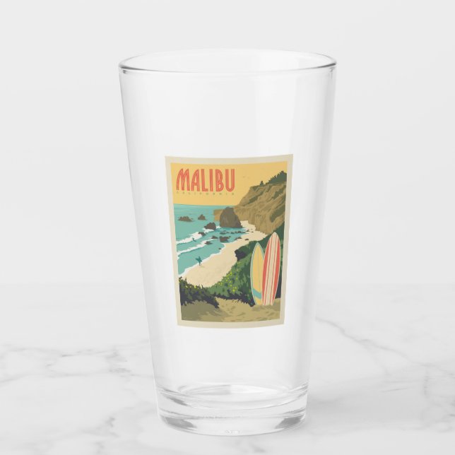 Verre Malibu, Californie (Devant)