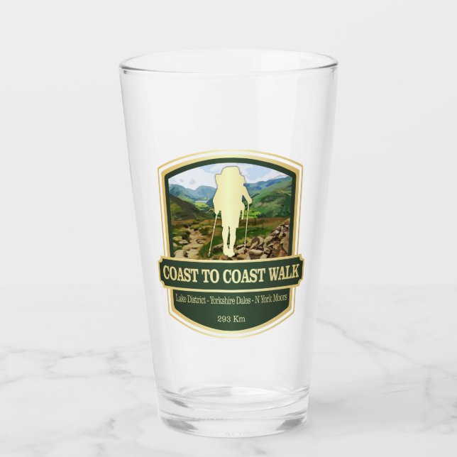 Verre Marche d'un océan à l'autre (B) (Devant)