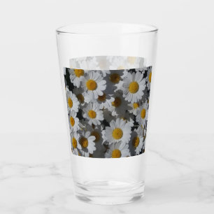 Verre Marguerite blanche