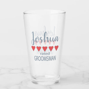 Verre Mariage et mariage 5 Coeur