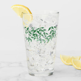 Verre Mariage Feuille rustique