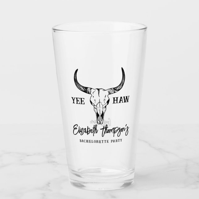 Verre Mariage occidental Fête des mariées personnalisée (Devant)
