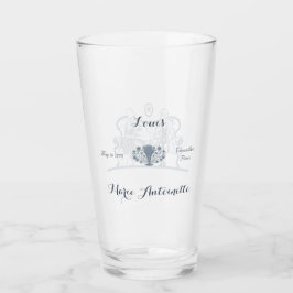 Verre Marie Antoinette Mariage Rococo Dusty Blue