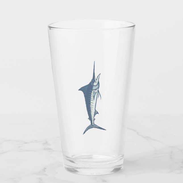 Verre Marlin Swordfish Beer Pint (Devant)