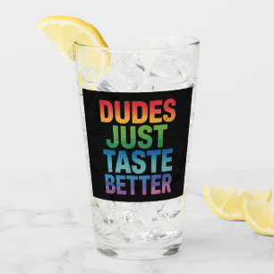 Verre Mecs Ont Juste Meilleur Goût Drôle Fierté Gay LGBT