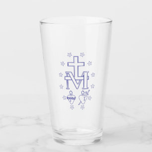Verre Médaille de Notre-Dame des Grâces