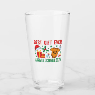 Verre Meilleur Cadeau Arrive en Octobre 2026 Noël Couple