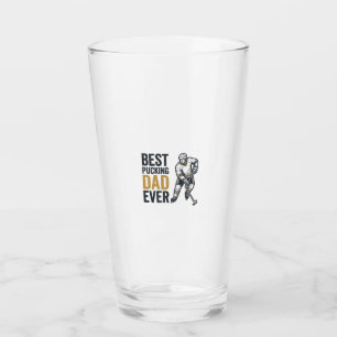 Verre Meilleur papa de hockey qui ait jamais existé Conc