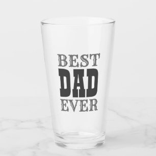 Verre Meilleur papa jamais citer une Fête des pères de t