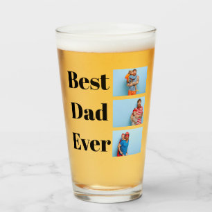 Verre Meilleur papa jamais Fête des pères Cadeau Photo c