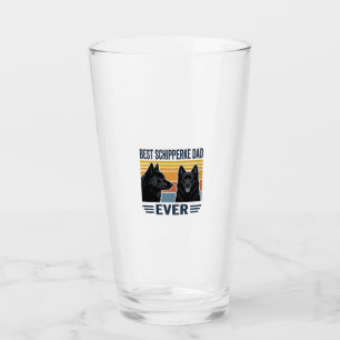 Verre Meilleur Papa Schipperke Jamais Design Vectoriel R