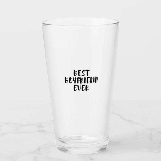 Verre Meilleur petit ami (Devant)