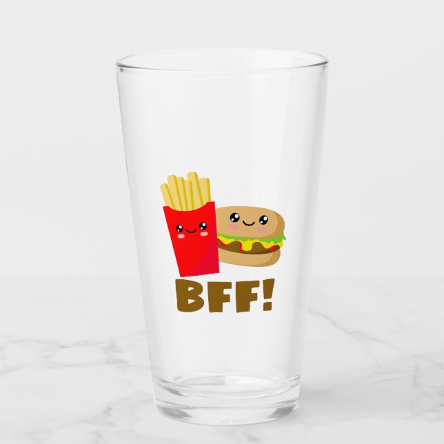 Verre Meilleurs amis pour toujours (Devant)