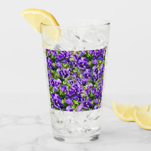 Verre Mer de sérénité : Le beau terrain de purple violet