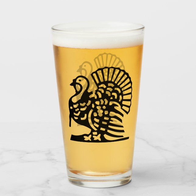 VERRE MERCI À LA TURQUIE MAJESTIQUE (Devant (rempli))