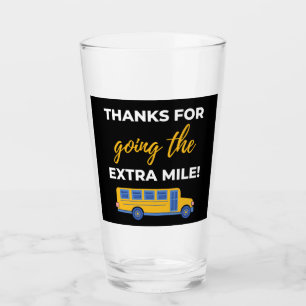Verre Merci d'aller au-delà de vos obligations