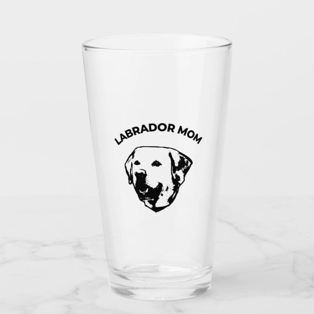 Verre Mère de Labrador (Devant)