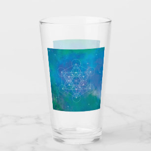 Verre Métatron, chakra, zen, géométrie sacrée, angel