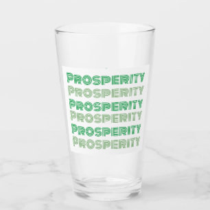 Verre Mignonne Pensée riche Pensées Prospérité Message v