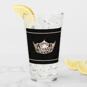 Verre Miss America Gold Crown Glass