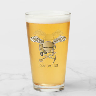 Verre Mixte en béton Beige