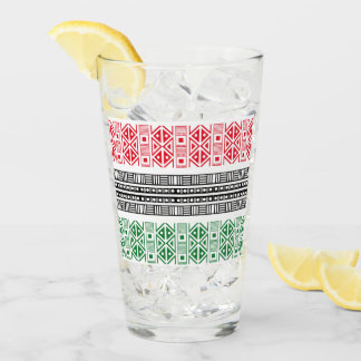 Verre Modèles de drapeau de Kwanzaa