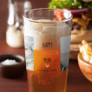 Verre Modern Collage Photo Bon thanksgiving Maman