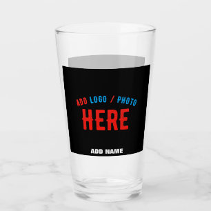 VERRE MODERNE ET MODERNE PERSONNALISABLE NOIR VÉRIFIÉ