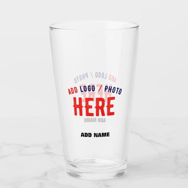 VERRE MODERNE MODERNE PERSONNALISABLE CLAIR VÉRIFIÉ (Devant)