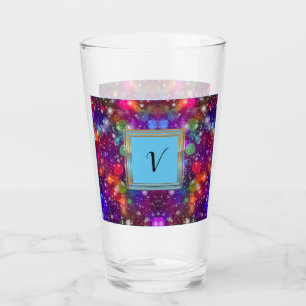 Verre Monogramme Motif moderne et élégant