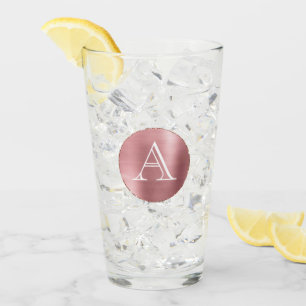 Verre Monogramme rose