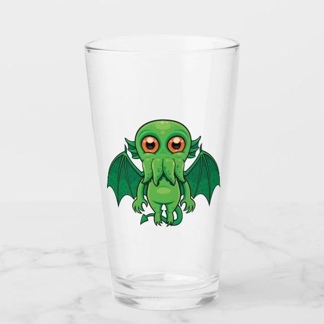 Verre Monstres de Cute Green (Devant)