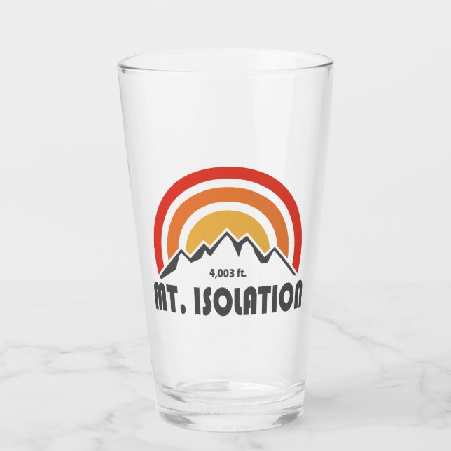 Verre Mont Isolation New Hampshire (Devant)