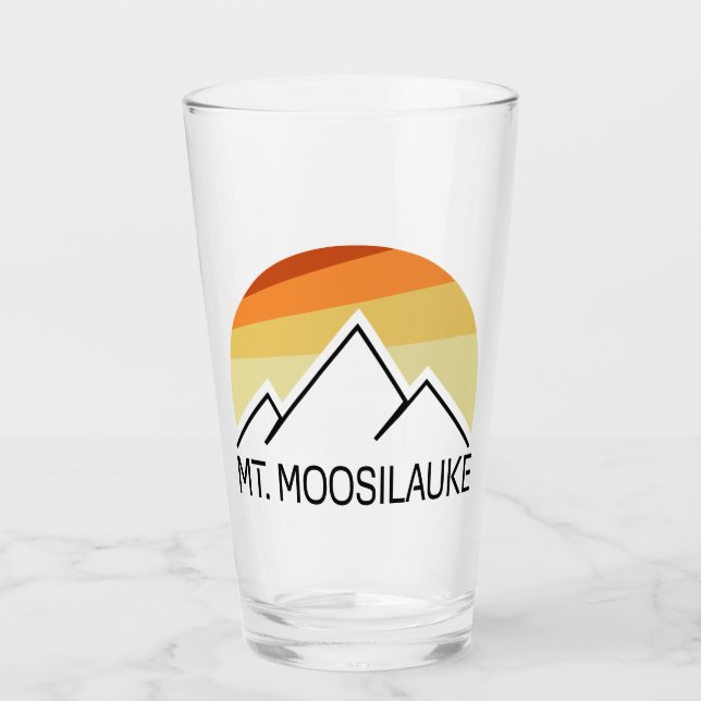 Verre Mont Moosilauke New Hampshire Retro (Devant)