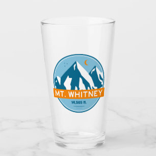Verre Mont Whitney Californie Étoiles Lune