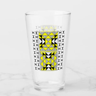 Verre Montagnes sacrées en Jaune