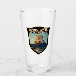 Verre Monument national de la tour Devils Wyoming Waterc